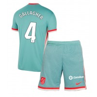 Maglia Calcio Atletico Madrid Conor Gallagher #4 Seconda Divisa Bambino 2024-25 Manica Corta (+ pantaloncini)